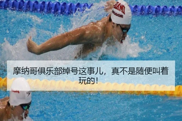 摩纳哥俱乐部绰号这事儿，真不是随便叫着玩的！
